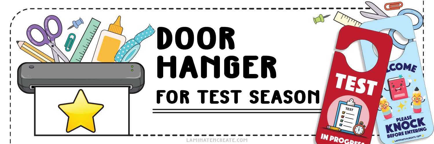 Laminate n Create Door Hanger Test
