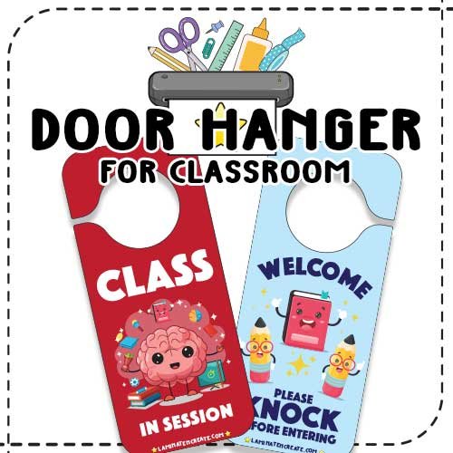 Laminate n Create Door Hanger Class in Session Free Download